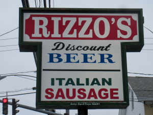 Rizzo's - Discount Beer - Italian Sausage - Sign